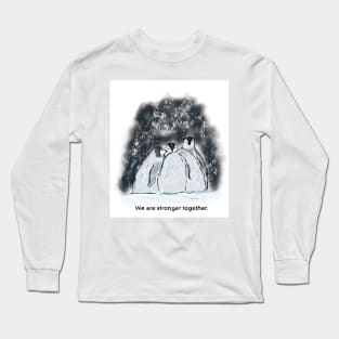 Together we are stronger doodle Long Sleeve T-Shirt